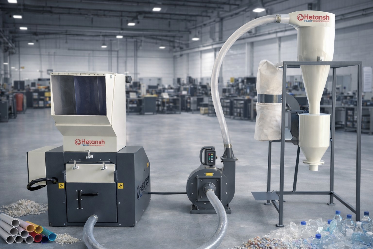 Leading manufacturer and exporter of  Medium Duty Plastic Grinder Machine